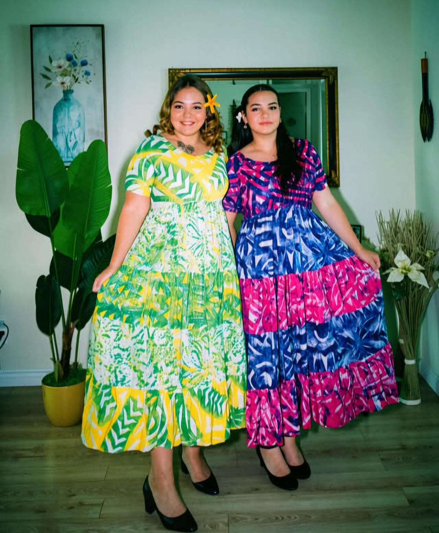 Island Bloom Maxi Dress Collection